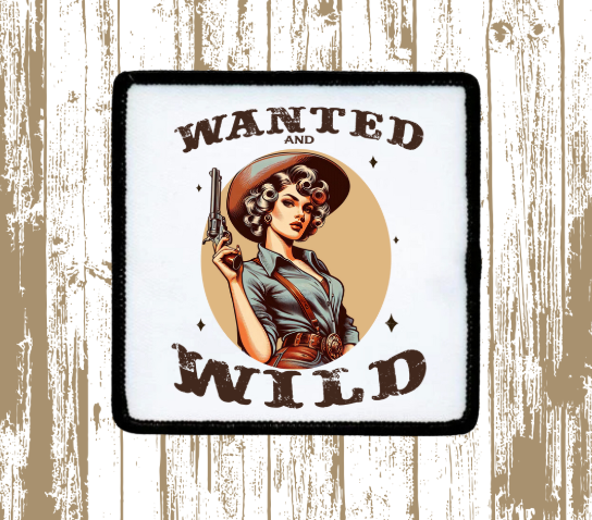 Wanted and Wild Patch