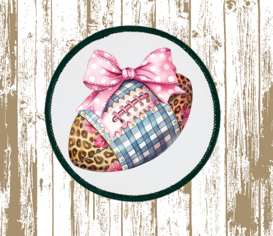 Coquette Football Patch