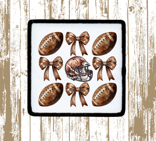 Coquette Football Patch