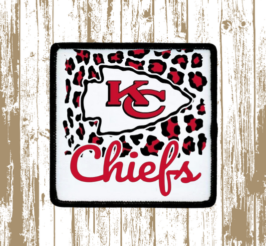 Cheetah Chiefs Football Patch