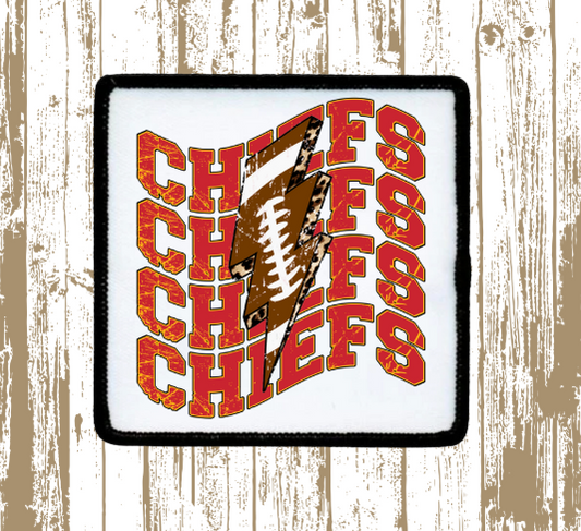 Chiefs Football Patch