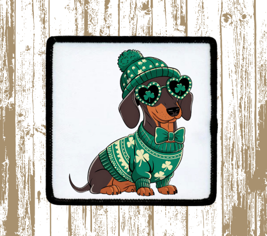 St. Patrick's Dachshund Patch
