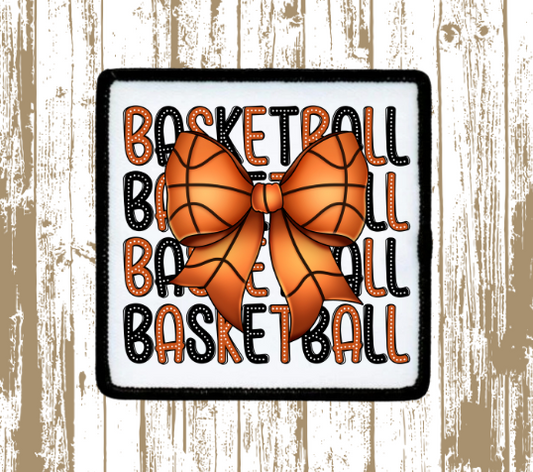 Basketball Bow Patch
