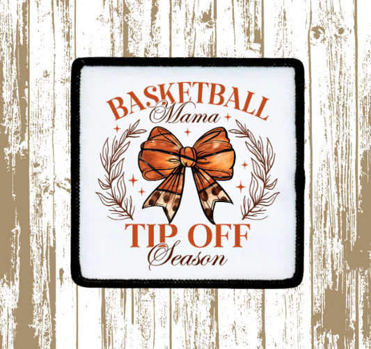 Basketball Mom Tip Off Club Patch