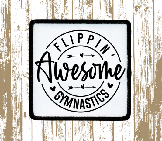Gymnastic Patch Flippin' Awesome