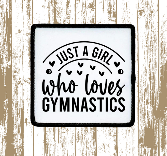 Gymnastic Patch Just a Girl
