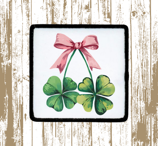 Coquette Shamrock Trucker Hat Patch