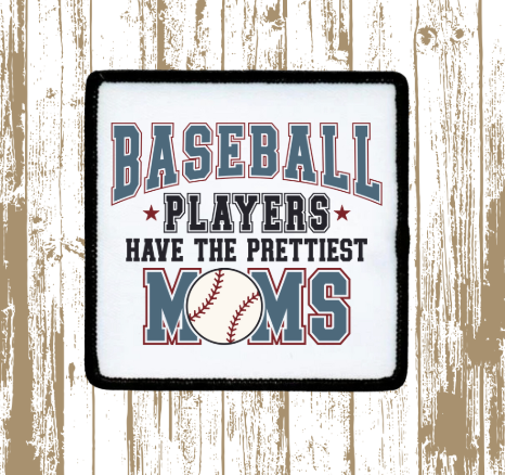Funny Baseball Mom Patch