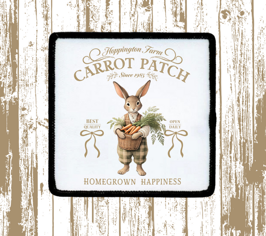 Carrot Patch Easter Patch