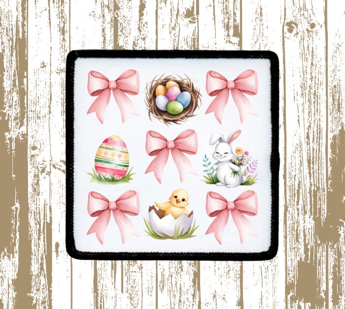 Coquette Easter Patch