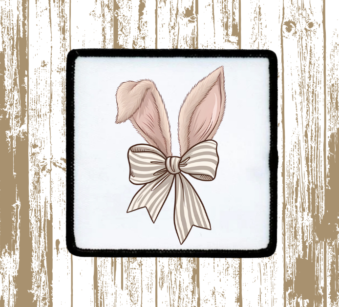 Coquette Bunny Ears Patch