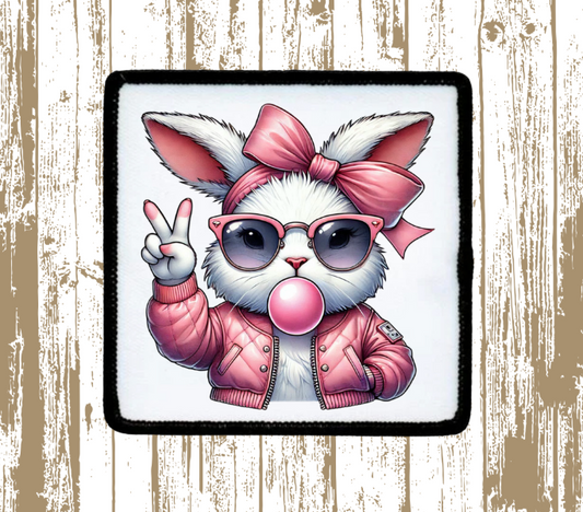 Easter Bunny Peace Patch
