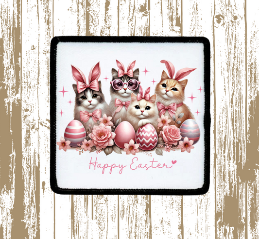 Coquette Cat Easter Patch