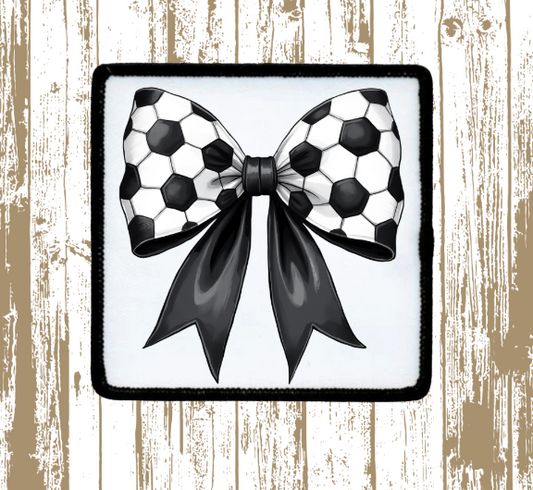 Coquette Soccer Patch