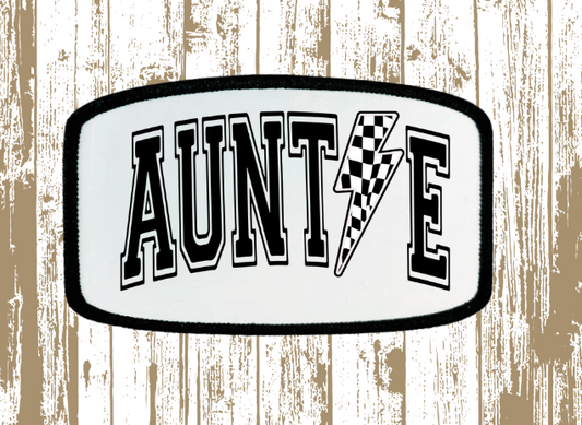 Lightning Bolt Auntie Patch