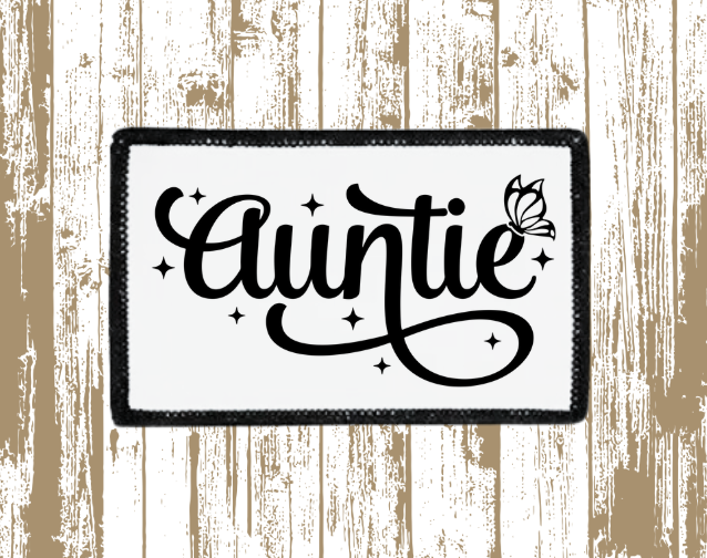 Butterfly Auntie Patch