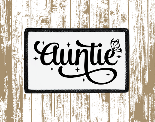 Butterfly Auntie Patch