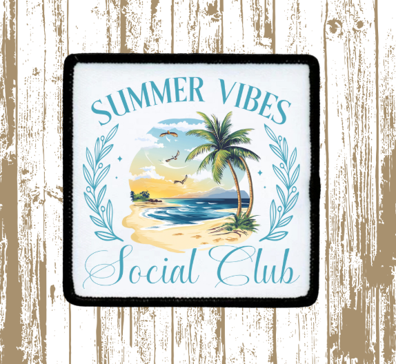 Summer Vibes Social Club Patch