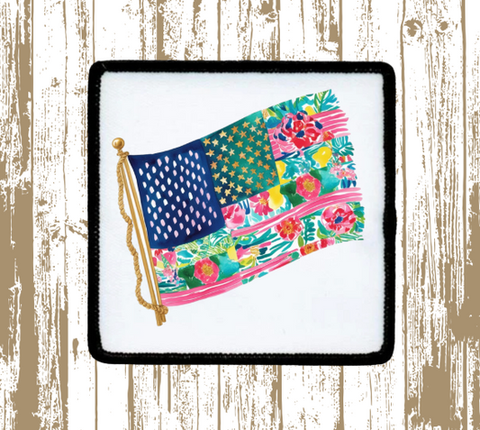 Preppy Flag Patch