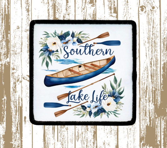 Preppy Southern Lake Life Patch