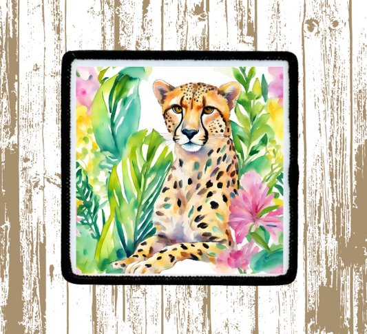 Preppy Cheetah Patch