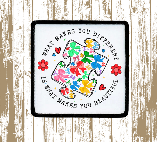 What Makes you Different.. Autism Patch
