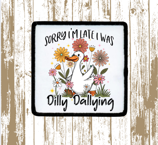 Silly Goose Dilly Dallying Hat Patch  3