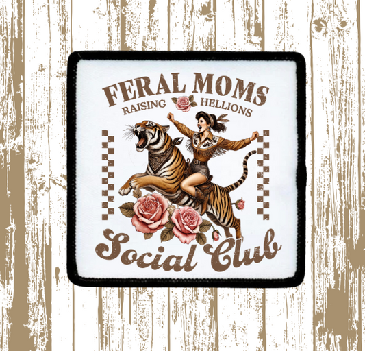 Feral Moms Social Club Patch