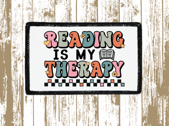 Reading is My Therapy Patch 1